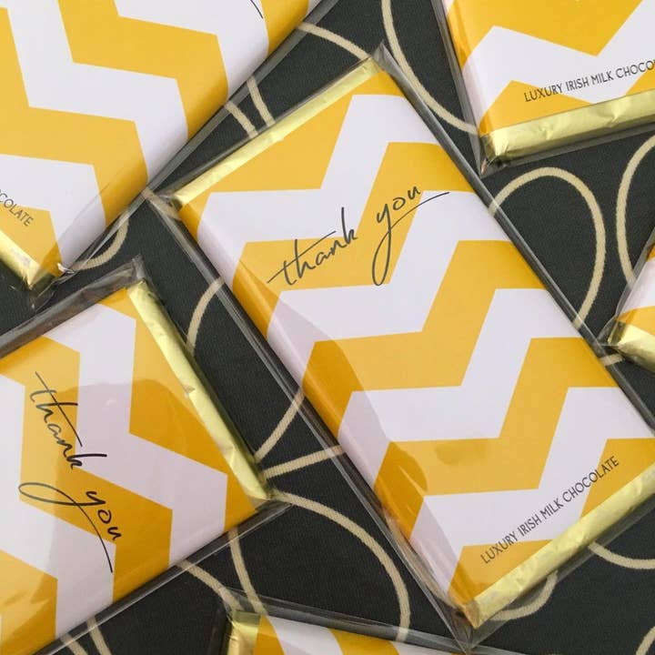 Thank You (Chevron Design) for wholesale by Sweet Living Kilkenny