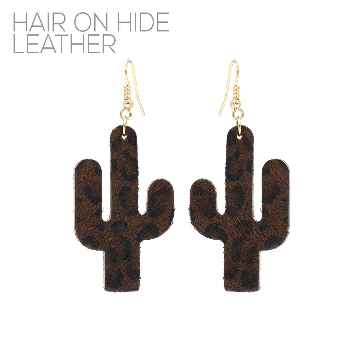 Greater Goods Imports & Wholesale - Wholesale Dangle Earrings - E1502 27469 Cactus Dangle Earrings0