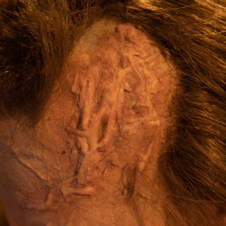 DESIRED FX - Wholesale Costume - Unisex - FAKE Old Burn Scar Silicone Prosthetic - HALLOWEEN