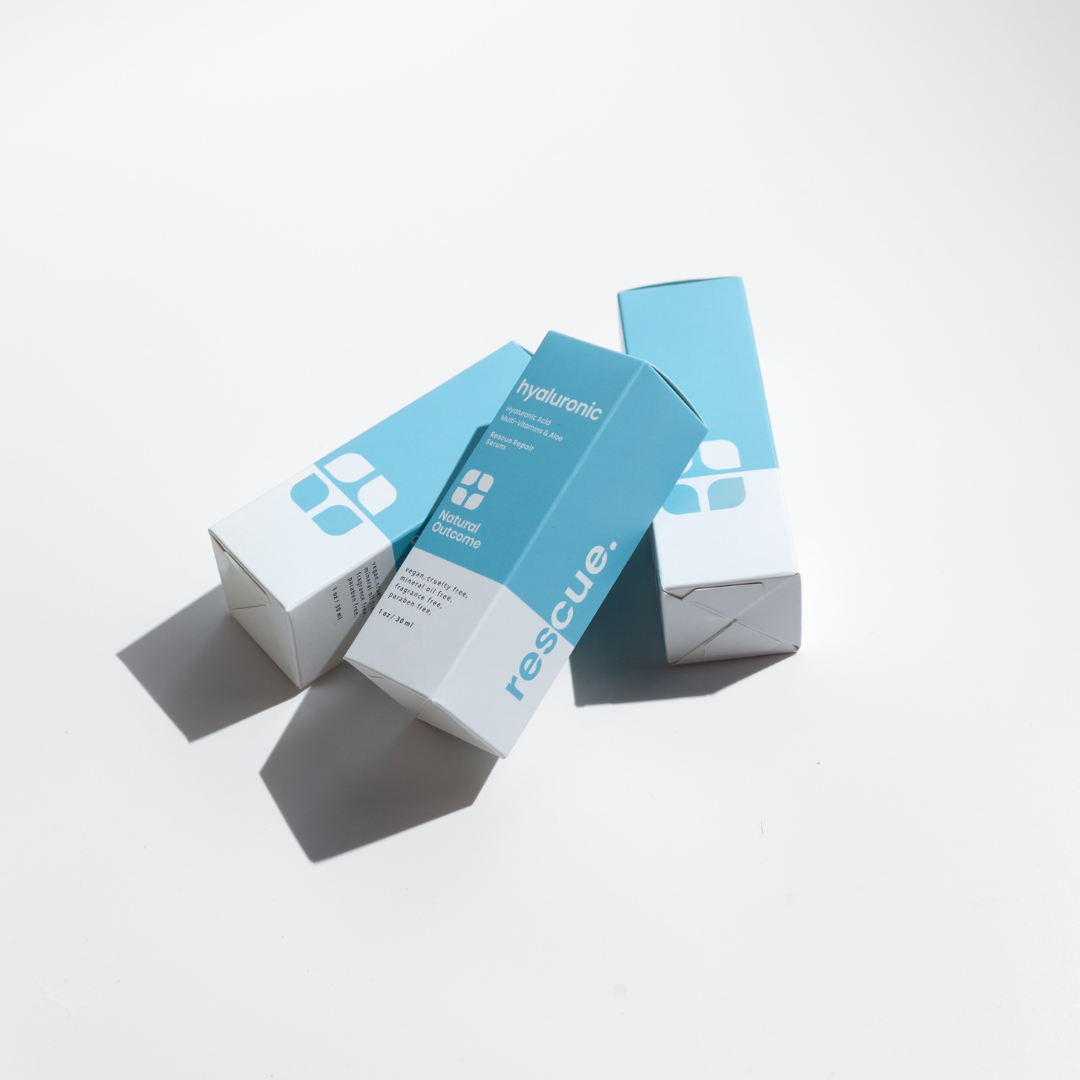 Natural Outcome Skincare - Wholesale Facial Serum/Concentrate - Hyaluronic Acid Facial Serum - Rescue Repair Face Serum3