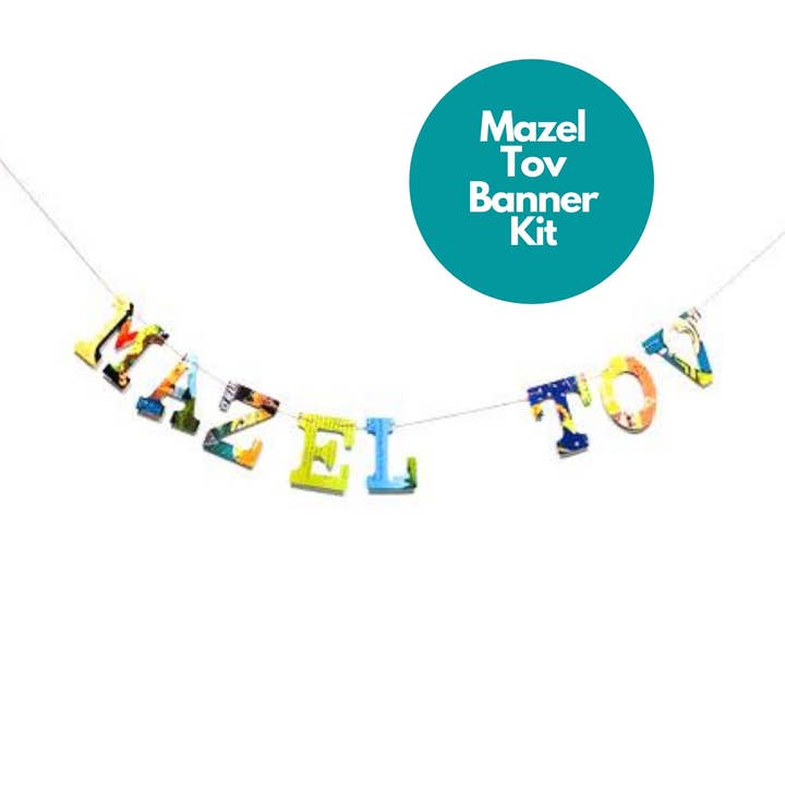 Phrase Garlands - MAZEL TOV for wholesale by Attic Journals