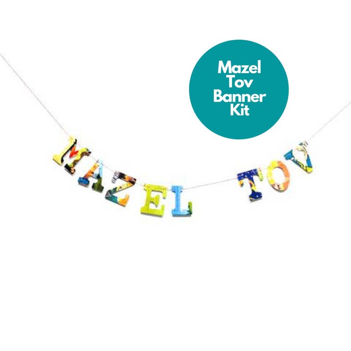 Phrase Garlands - MAZEL TOV for wholesale by Attic Journals