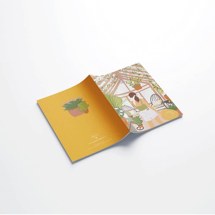 Maison Joliette - Wholesale Notepad - A6 notebook - A Sunday in the countryside1