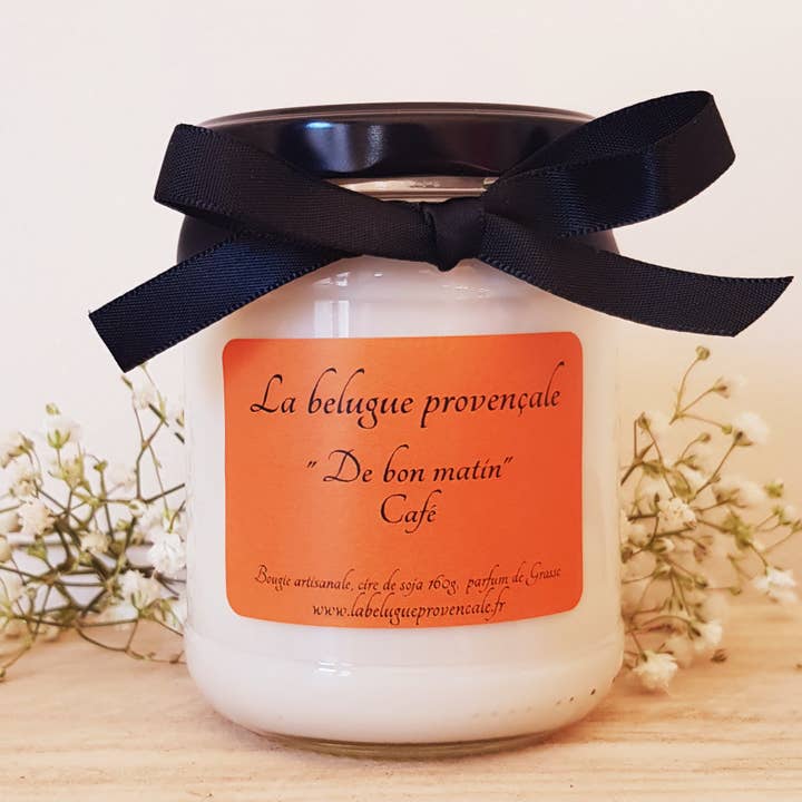 “Early Morning” Coffee Candle for wholesale by La belugue provençale
