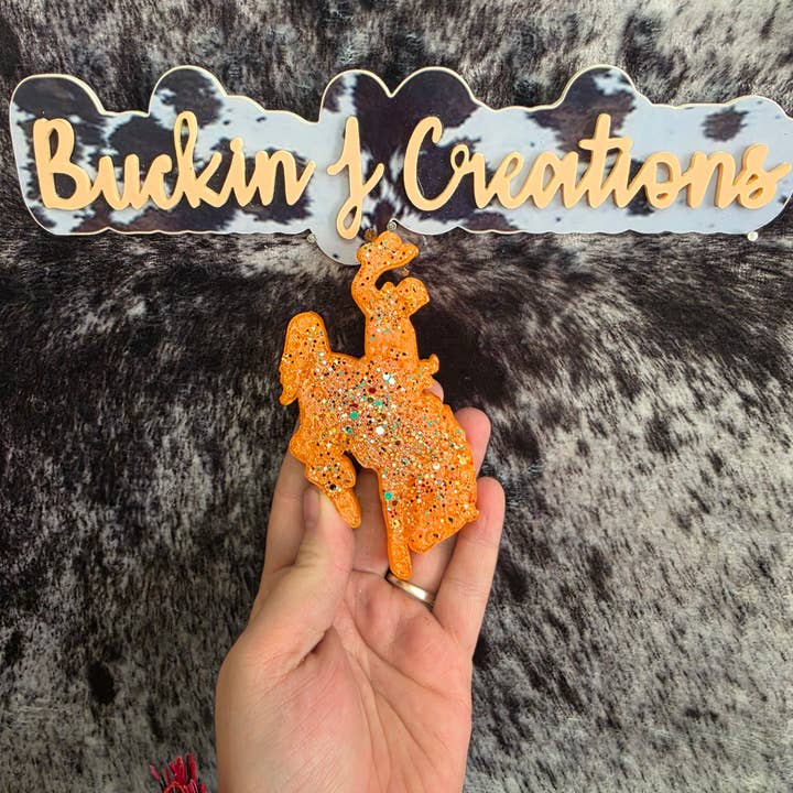 Buckin J Creations - Wholesale Car Freshener - Women's - Wyoming Cowboy Car Air Freshener