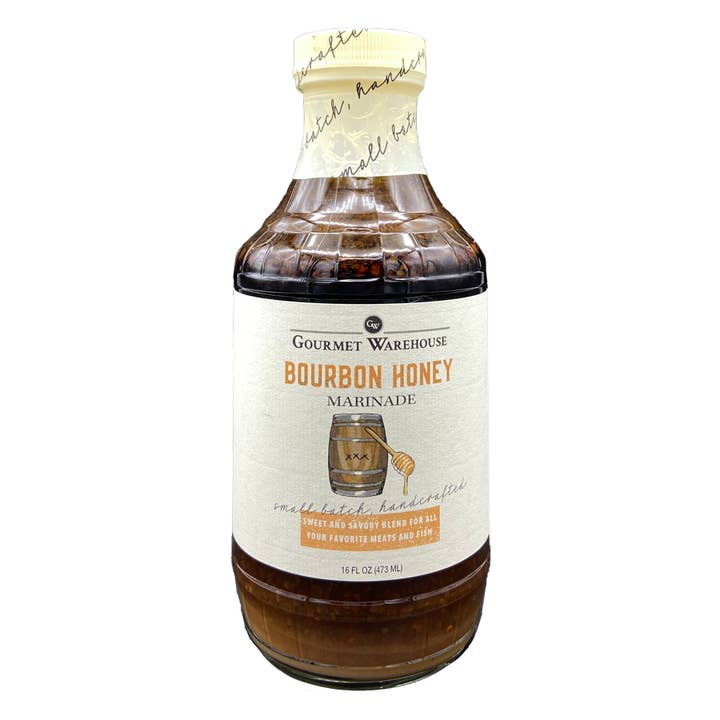 Gourmet Warehouse Bourbon Honey Marinade for wholesale by Gourmet Warehouse Brands