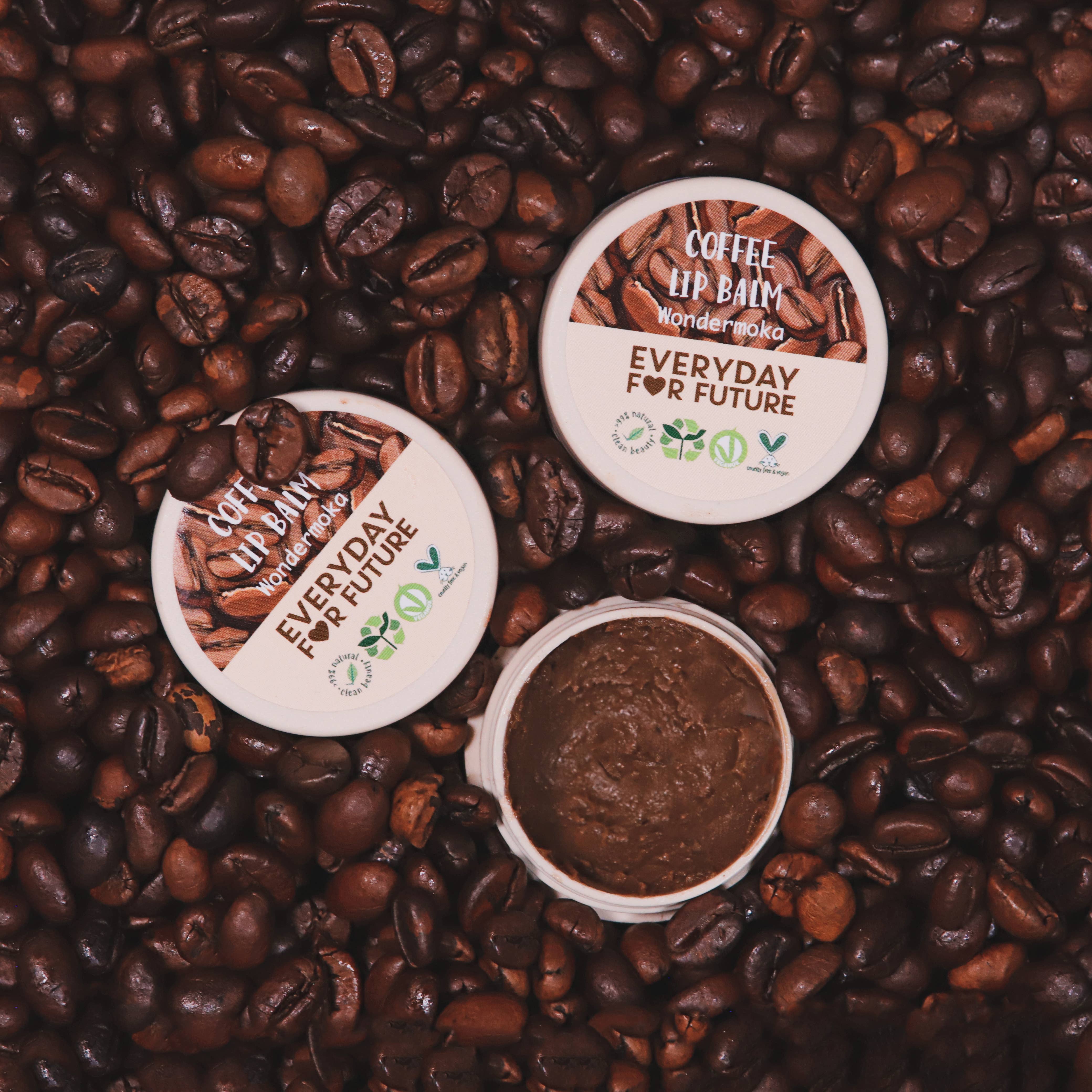 Everyday For Future USA - Wholesale Lip Scrub/Polish - Coffee Lip Scrub & Lip Balm Kit, Moisturizing Lip Treatment