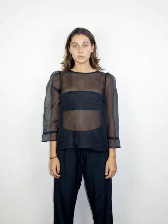 HEMD VAN ORGANZA voor wholesale door of Handmade