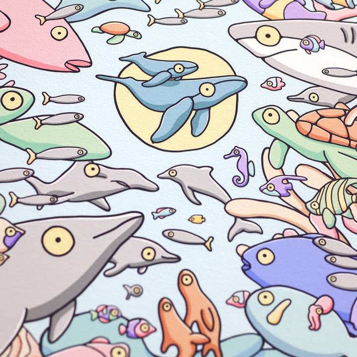 Brentos - Wholesale Art print - Reef Art Print3