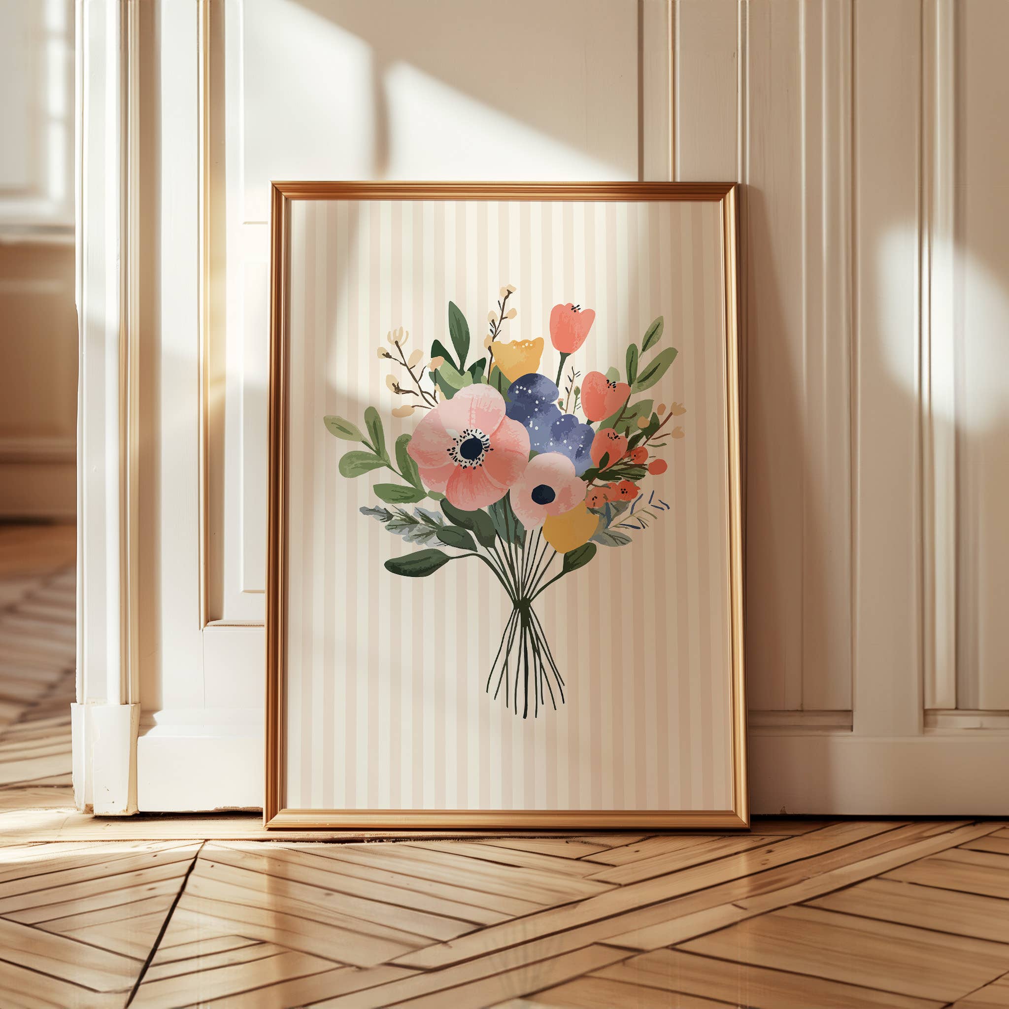 Paperly Creative Co - Wholesale Art Print - Floral Bouquet Art Print IV0