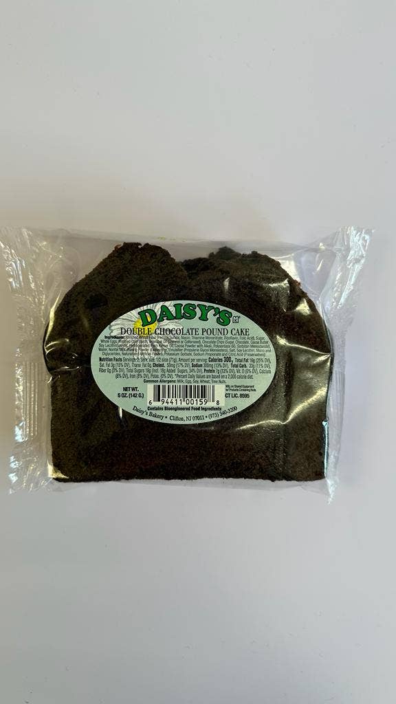 Long Island Candy Factory - Vendita all'ingrosso Torta - Daisy's Gourmet, fetta per plumcake al doppio cioccolato, 5 oz, 12 ct