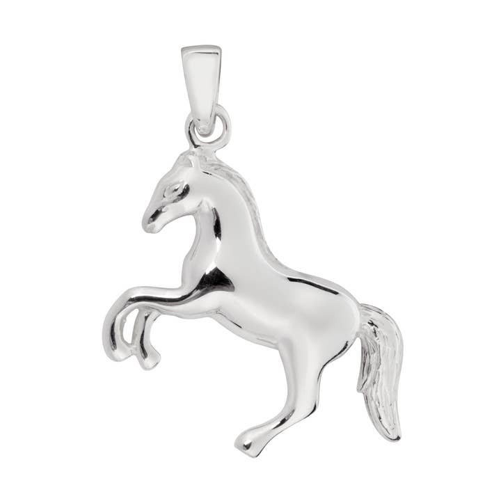 Pendentif Cheval Cabré Magnifique (USA-DDP) pour la vente par Silver Jewellery Cavern Wholesale