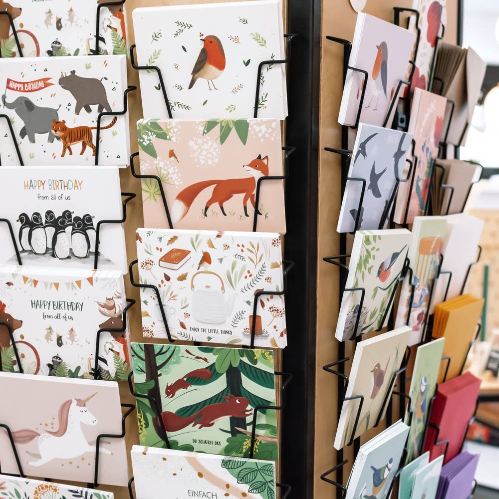 VIERUNDFÜNFZIG – Postal por atacado – Cartão postal Du Ich Kuchen2