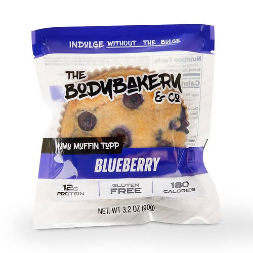 The BodyBakery & Co – Großhandel Muffin-Backmischung – Blaubeer-NoMo-Muffin-Topp1