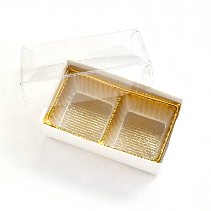 Chouquette - Wholesale Chocolate Box - Washington DC Chocolate Covered Caramels - Box of 2 1