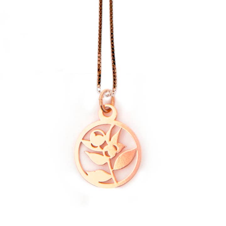 Venezianerkettchen "Mäusedorn" - rosévergoldet für den Großhandel von lassy fair