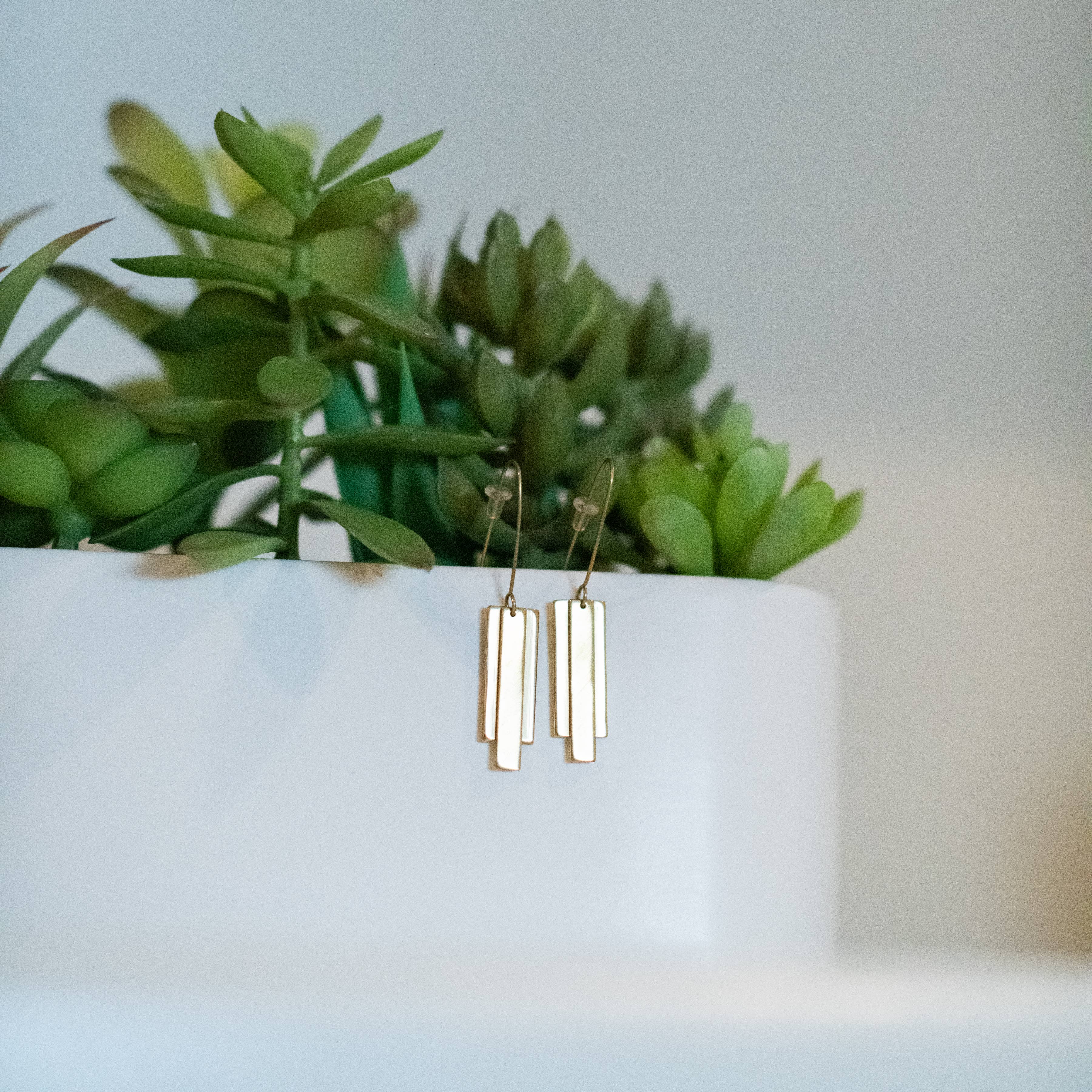 PURPOSE Jewelry - Wholesale Dangle Earrings - Honor Charm Threader Earrings5