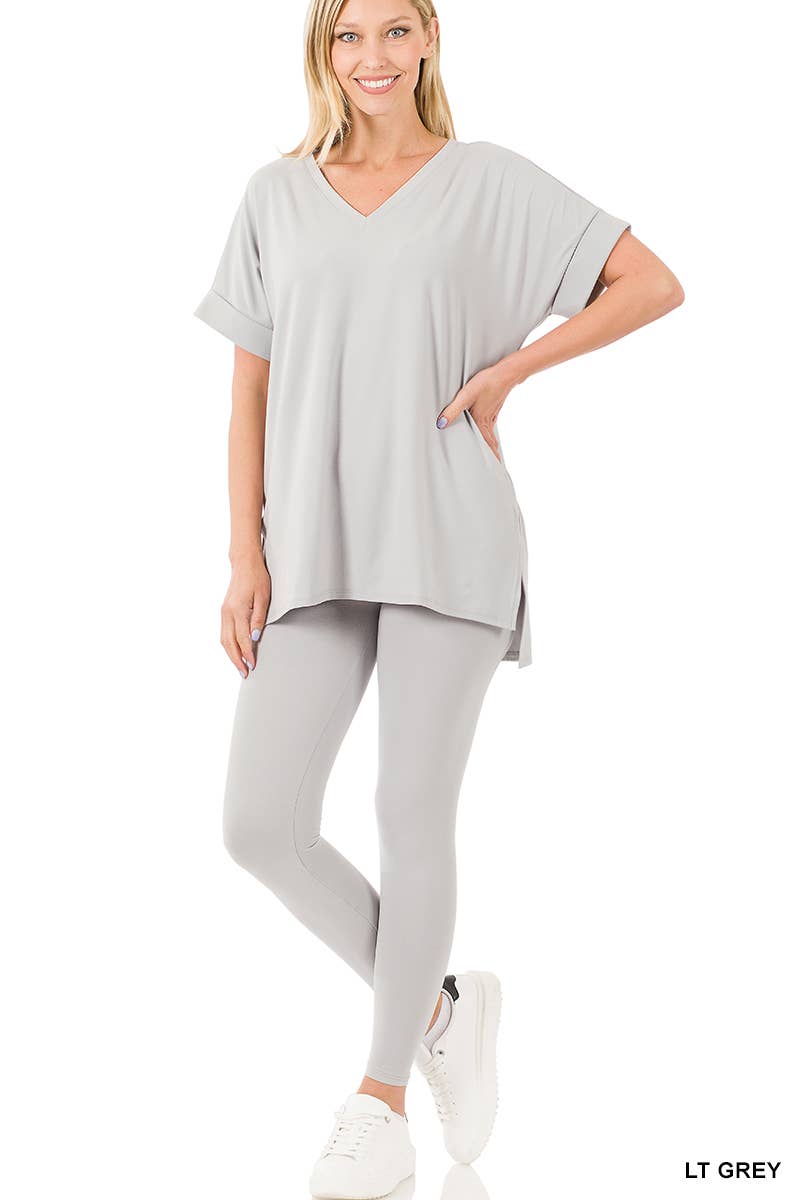 42POPS – wholesale Mjukisset – Dam – .Tunika & Leggings 2-delarsset25