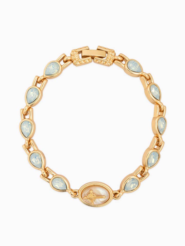 Bracelet Vintage Goutte d'Eau Croisée de Fête pour la vente par Sessori