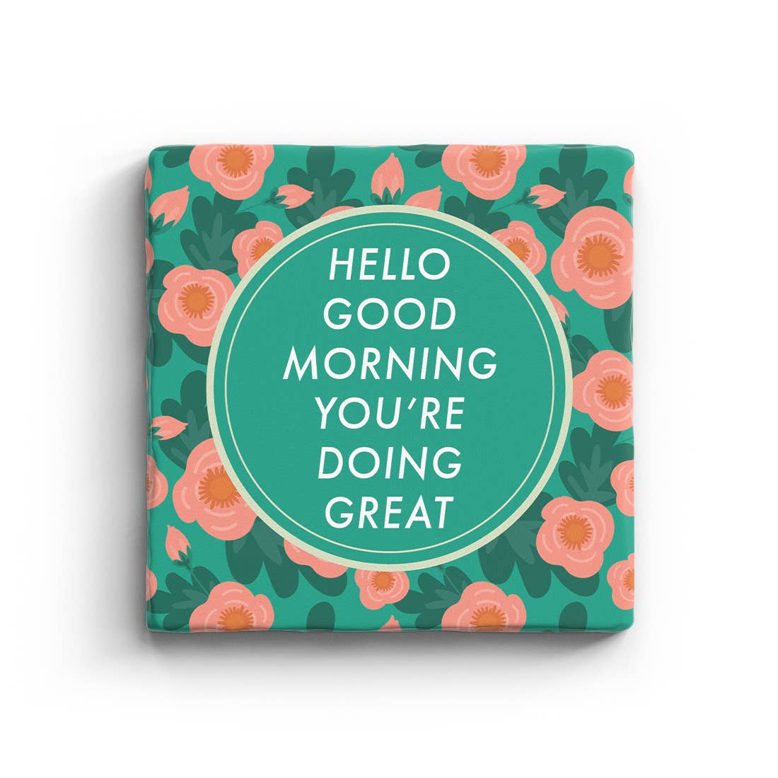 Paisley & Parsley - Wholesale Coasters - You're Doing Great - Marble Coaster0