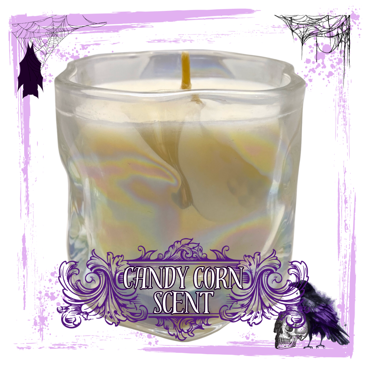 Glitterwicks - Wholesale Jar/Filled Candle - Hey Candy Corn : Candy Corn Scented Candle0