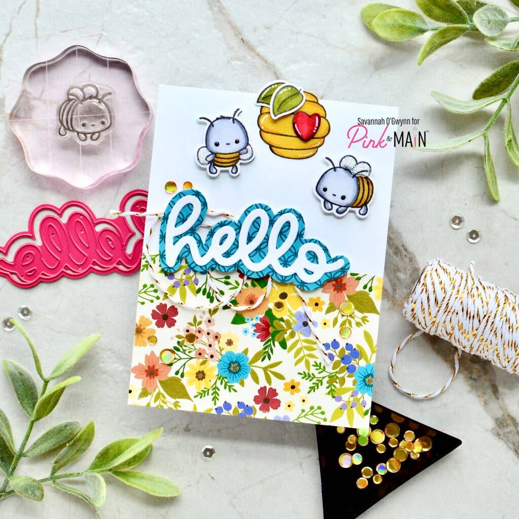 Pink and Main - Vente Ficelles - Corde Dorée1