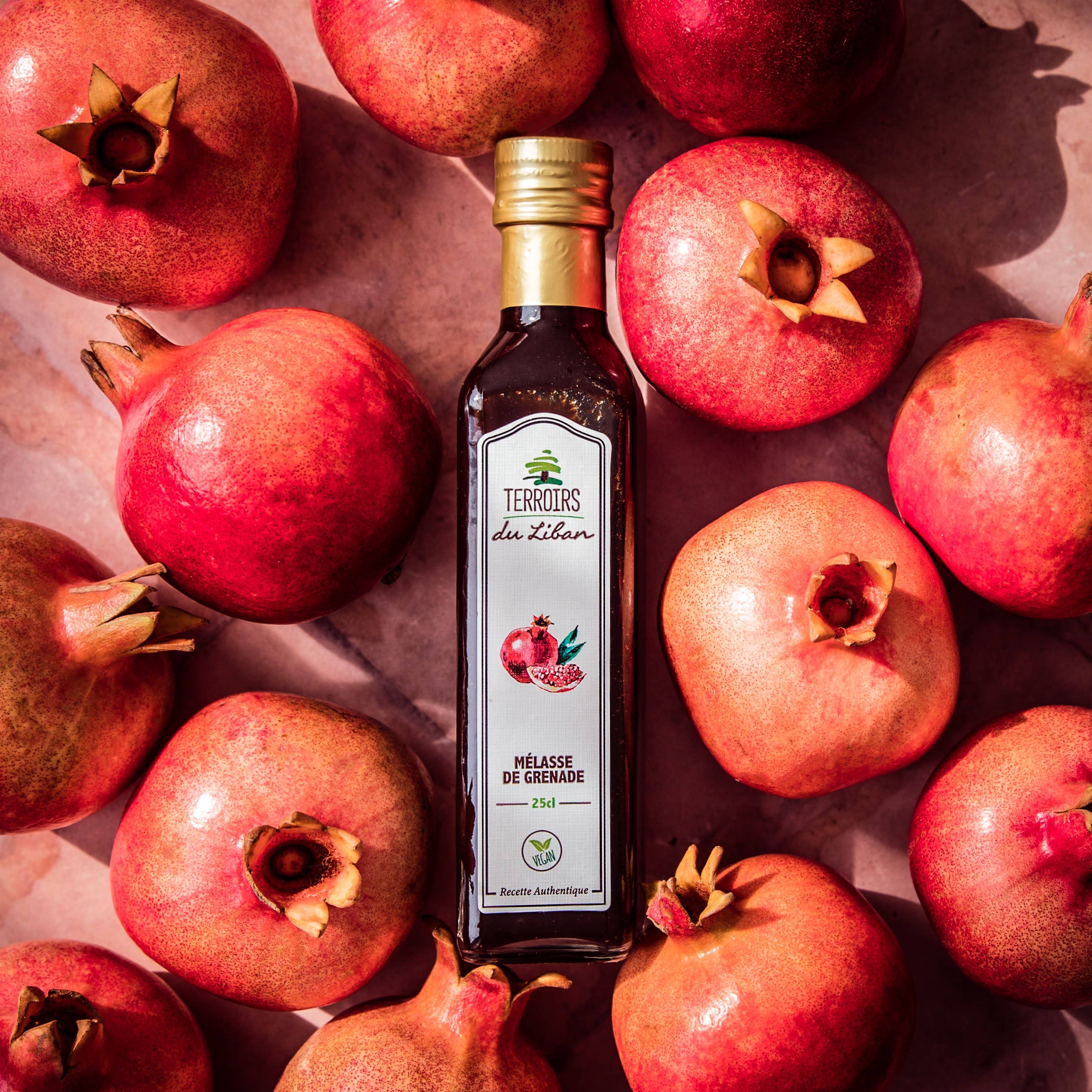 Terroirs du Liban - Vendita all'ingrosso Salse - Melassa di melograno - Condimento per insalate e carni - 25 cl1