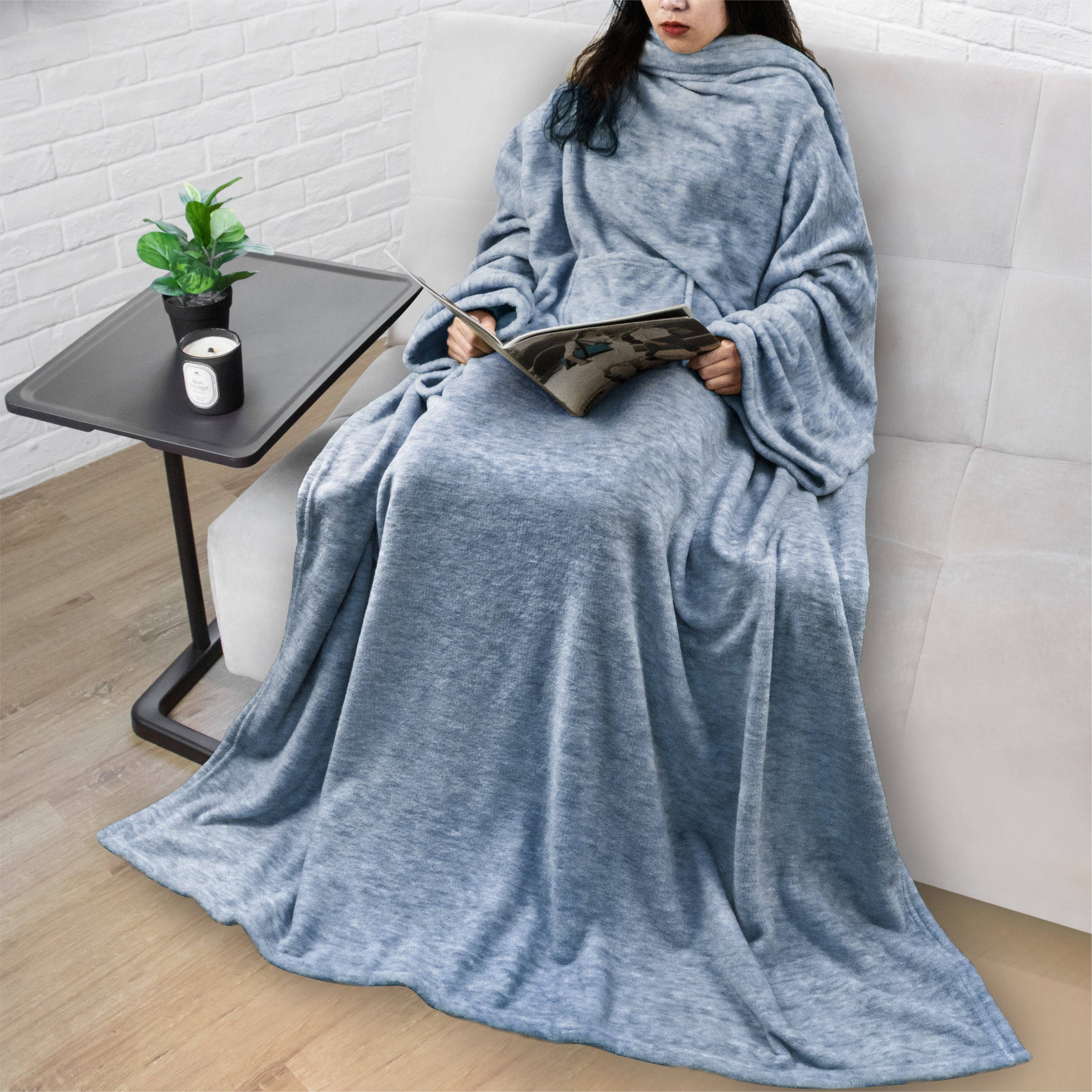 Pavilia - Vendita all'ingrosso Plaid - Coperta con maniche - Tasca applicata12