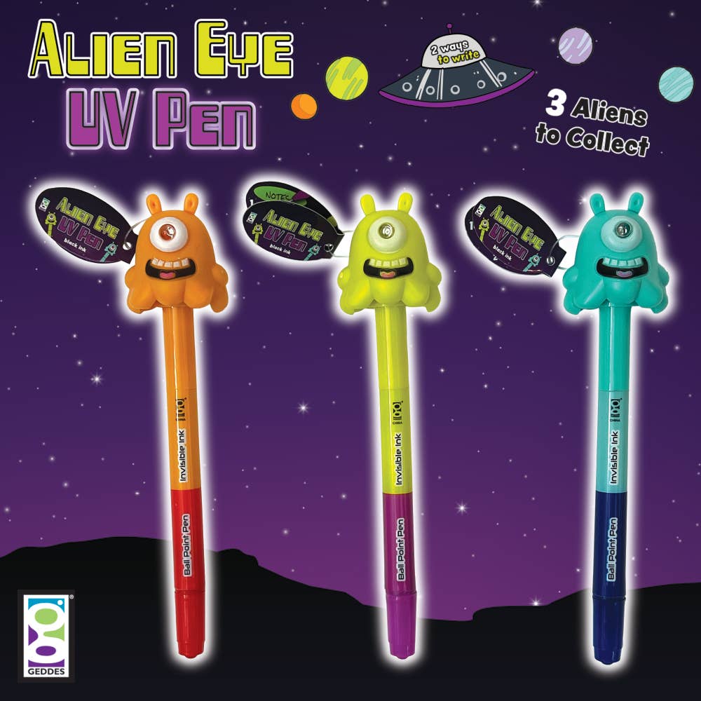 Geddes – Engroshandel Pen – Alien Eye UV-spionpen, 12 stk. pr. rør8