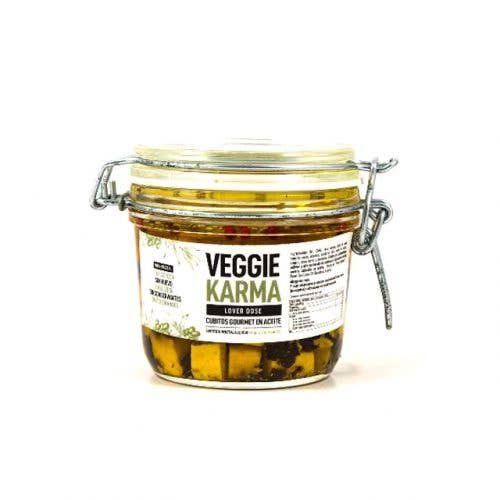 Made in Spain Gourmet - Wholesale Shelf Stable Prepared Meal - Vegan Cheese Lover Dose in Oil, Veggie Karma