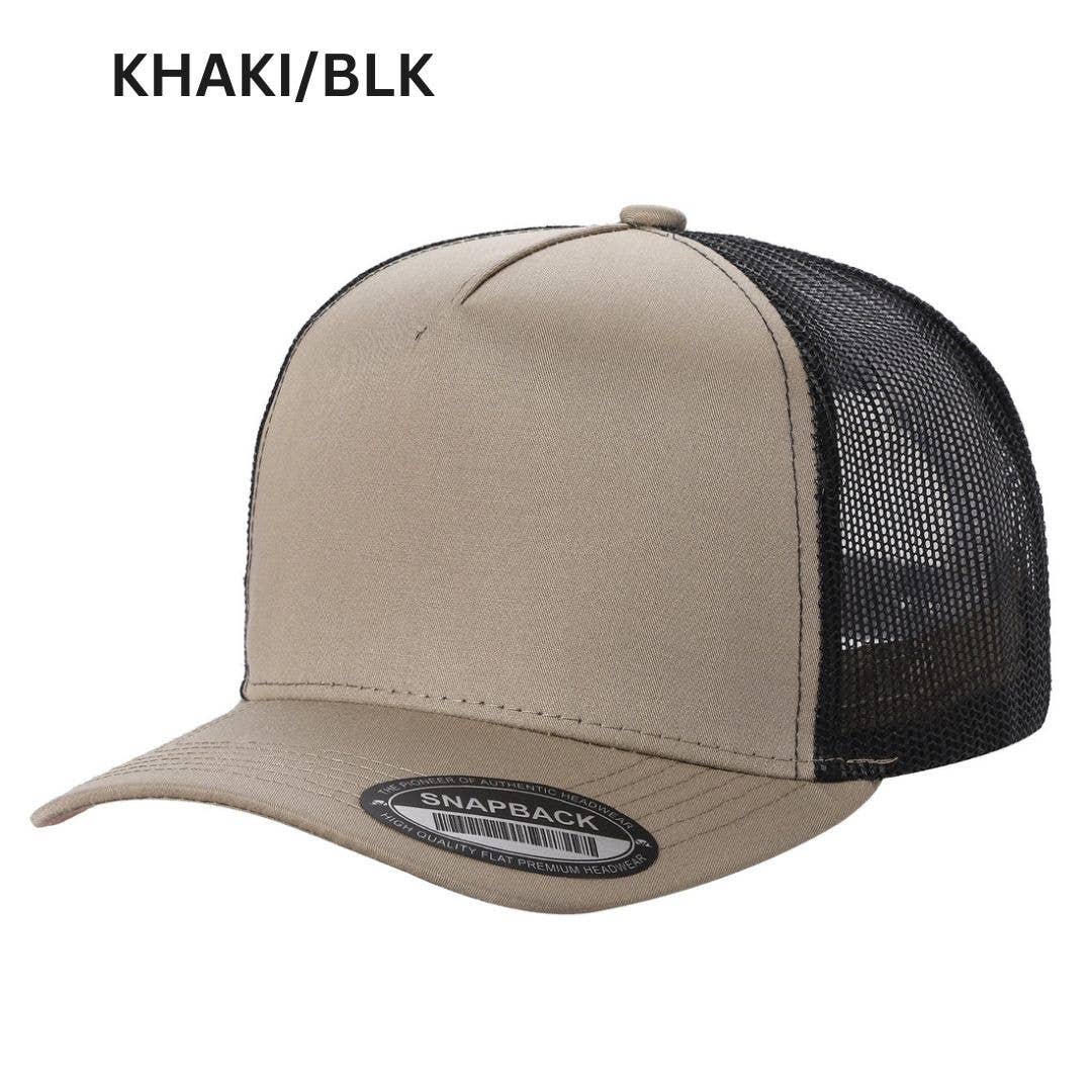 Burzip collection - Wholesale Trucker Hat - Unisex - TCM 2TONE - 5PANEL TC MESH 2TONE 5TRTM 18