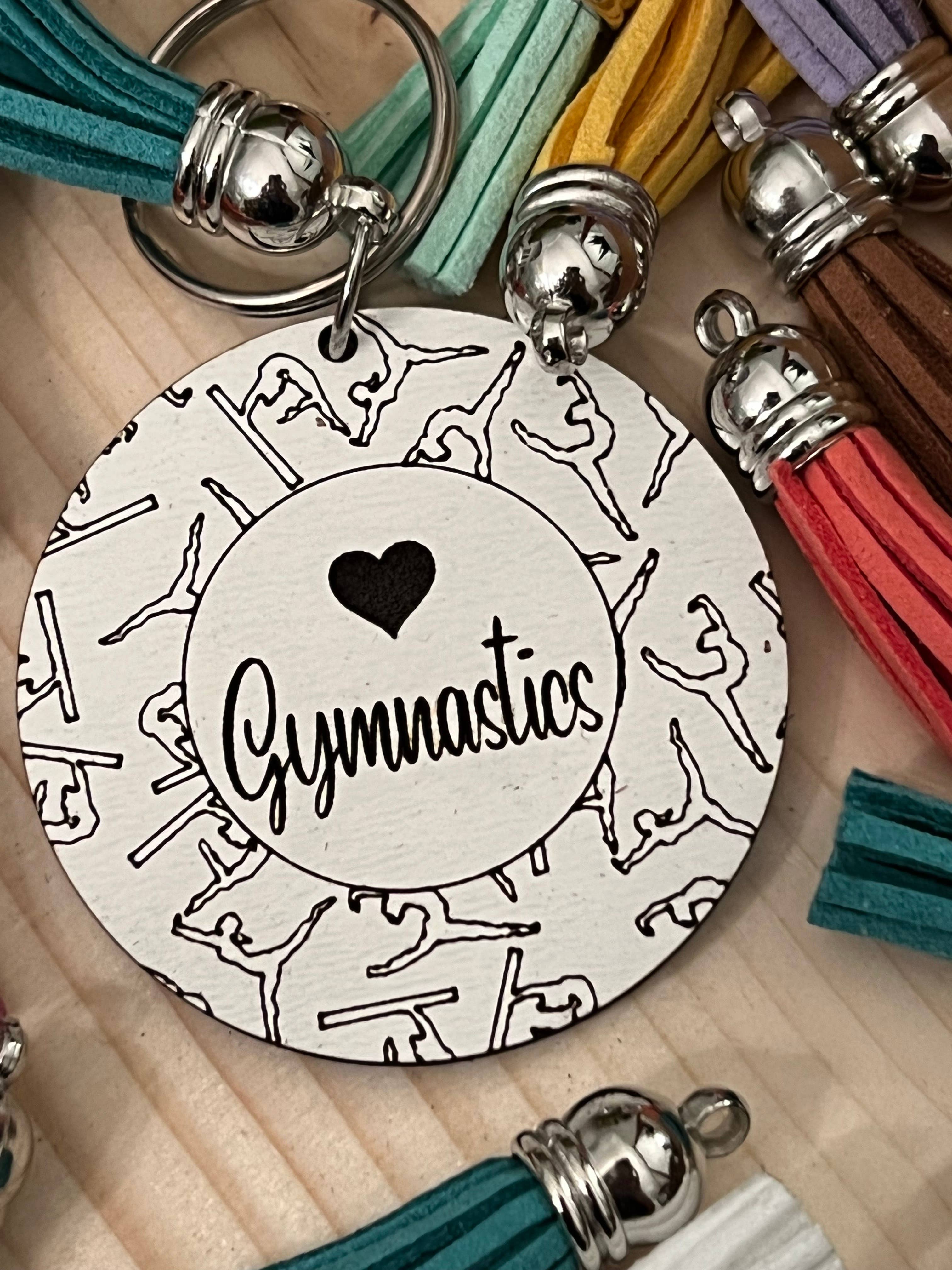 Suchfungoods - Wholesale Keychain - Women's - heart gymnastics keychain1