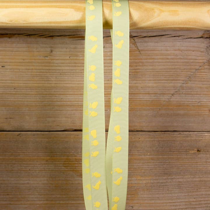 Easter ribbon - Linden green for wholesale by kadopapier.net