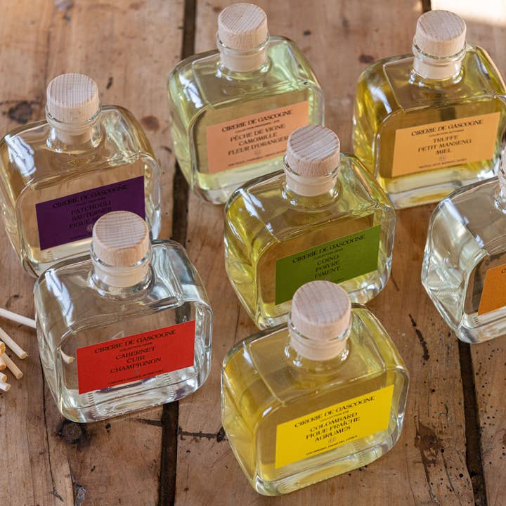 Cirerie de Gascogne (US/CAN)-Distributed by Scents of Europe - Vente Diffuseur à tiges - *ACHETE1OFFERT1* Glycine, Lin, Diffuseur de Parfum en Roseau Coton4
