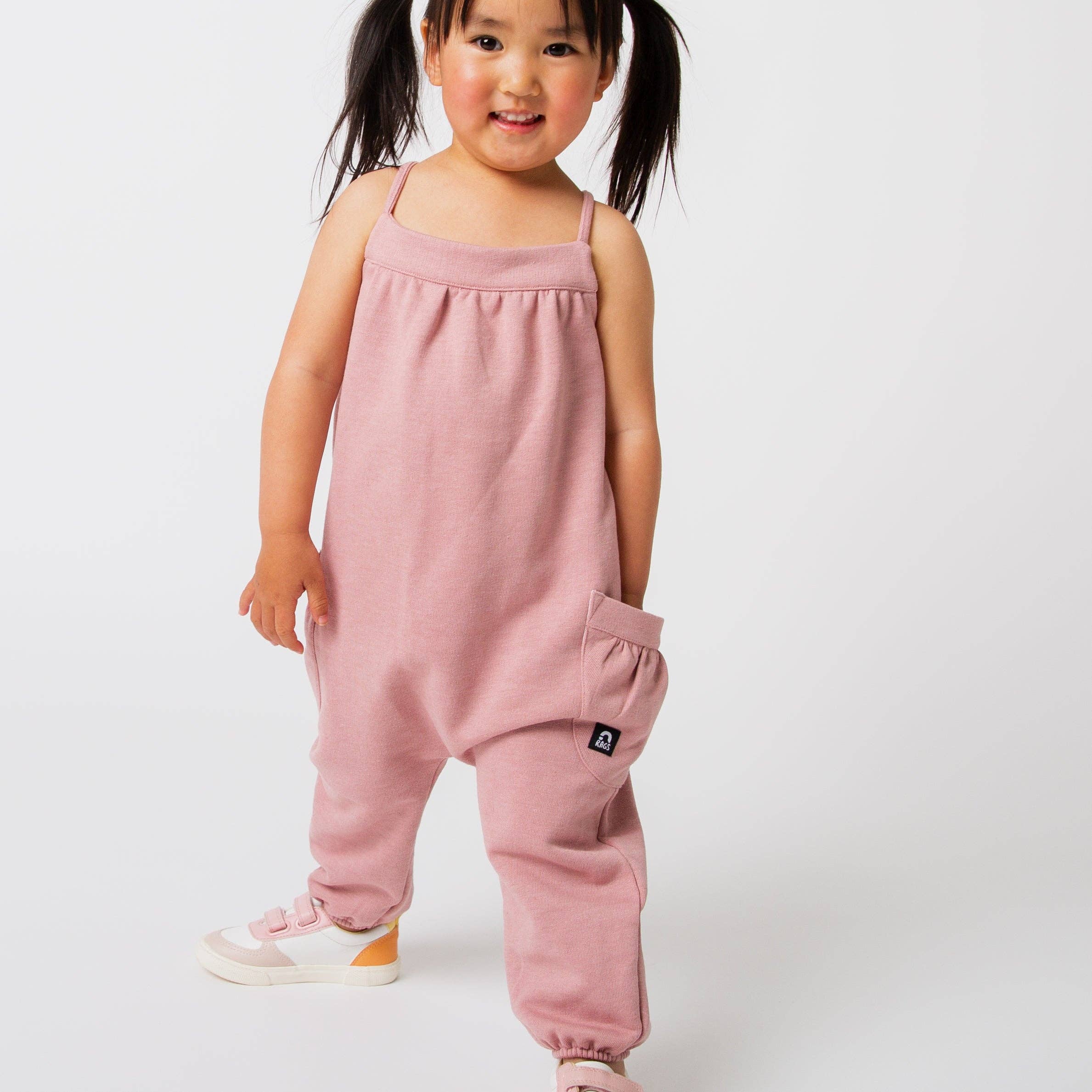 RAGS - Wholesale Jumpsuit - Kids - Strappy Jumper - Blush0