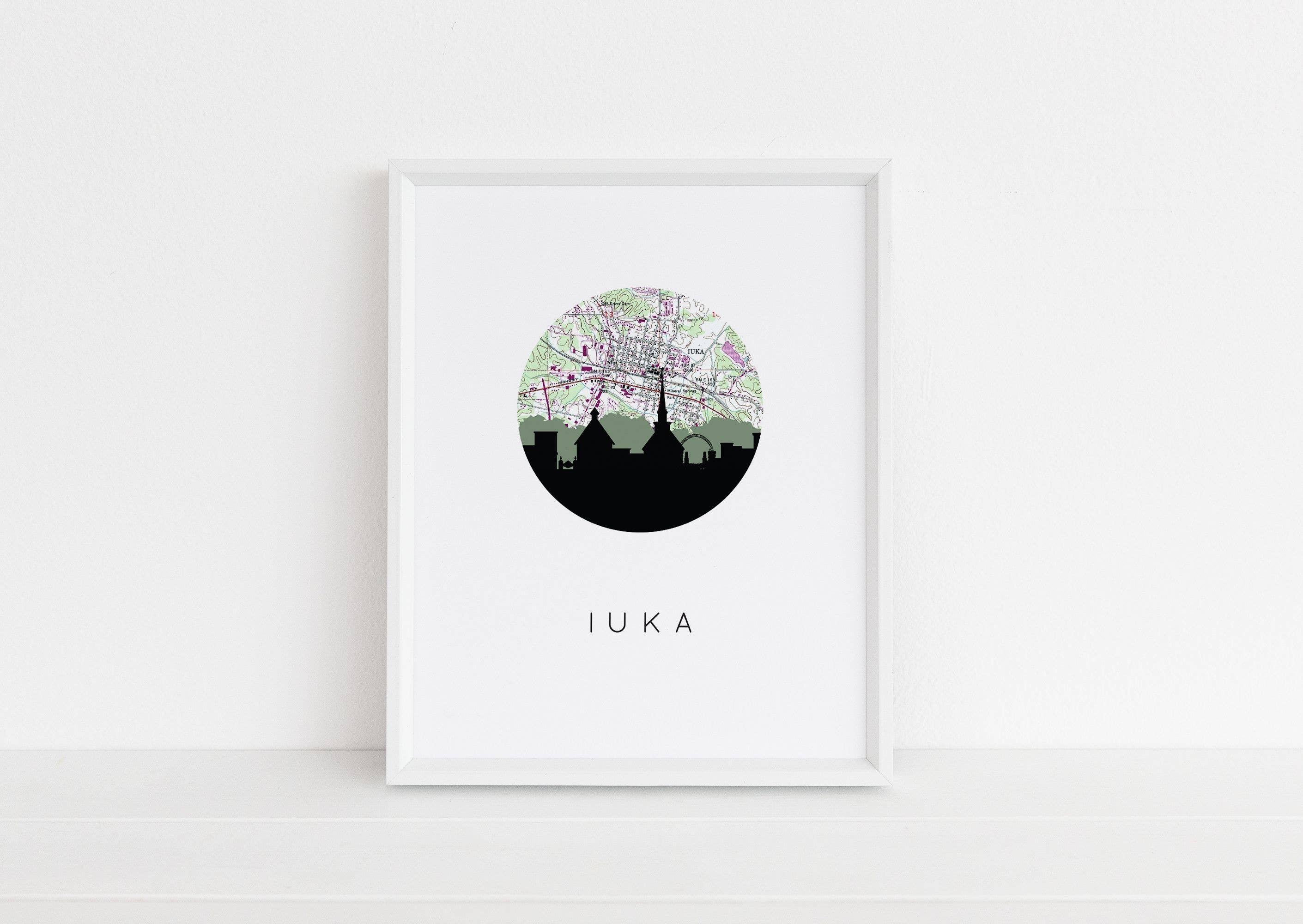 Paperfinch Design - Wholesale Art Print - Mississippi City Skyline Art Print | Multiple Cities5