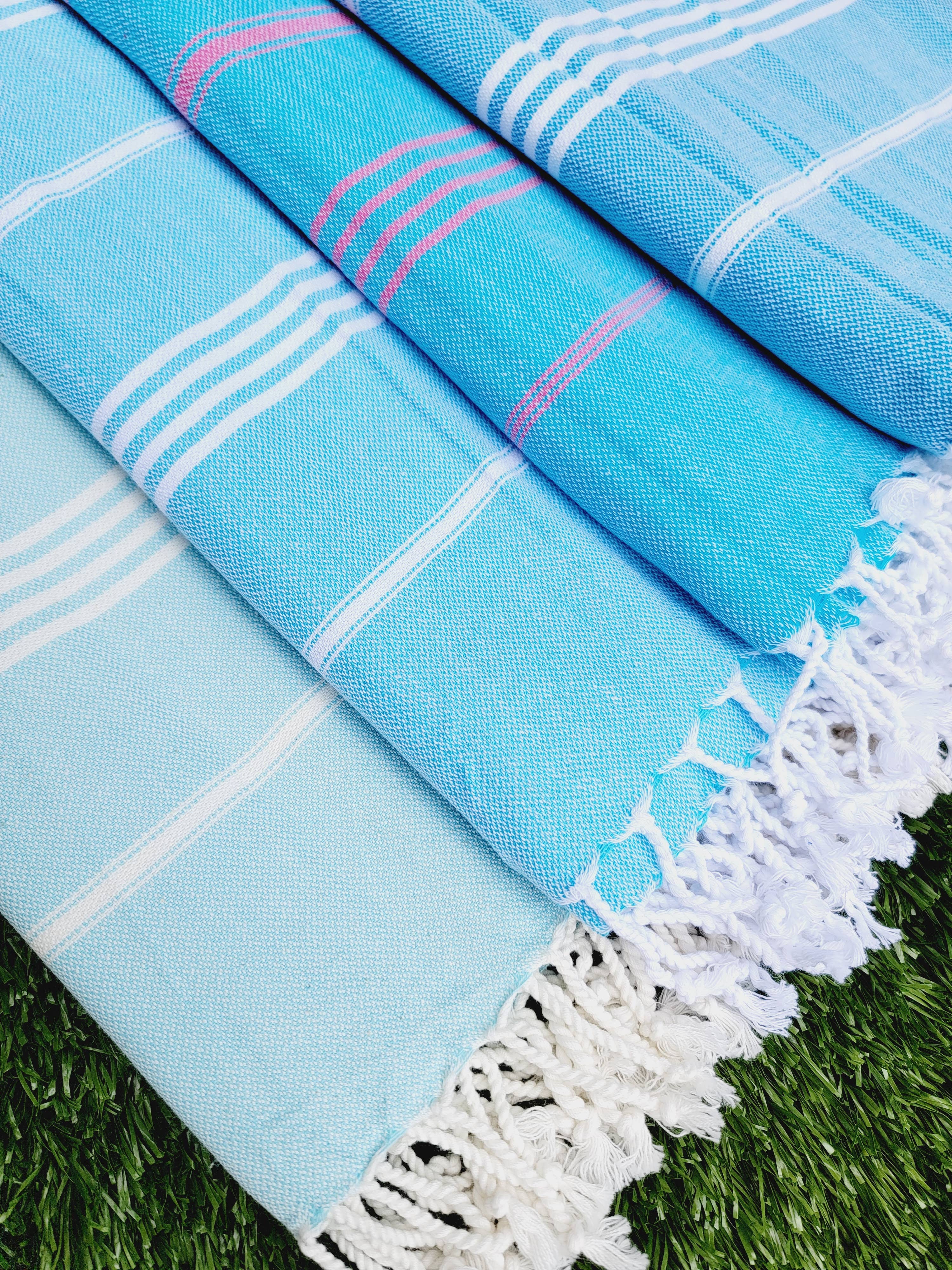 EBRU Home – Großhandel Badetuch – 50 assorted Türkische Strand- und Badetücher in verschiedenen Farben – verkaufsbereit11