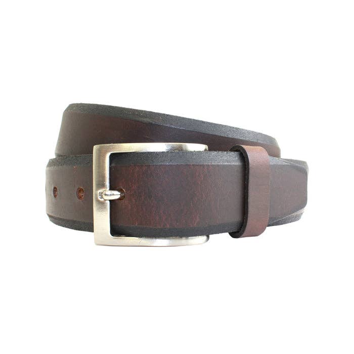 Sophos – wholesale Belt – Men's – 35mm Full Grain Leather Chamfered Edge Belt1