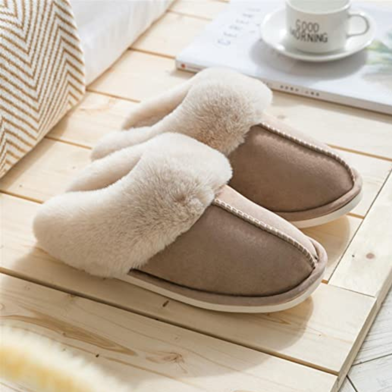 Cloud Cushion Slides - Vente Chaussons – femme - Pantoufles antidérapantes chaudes d'intérieur1