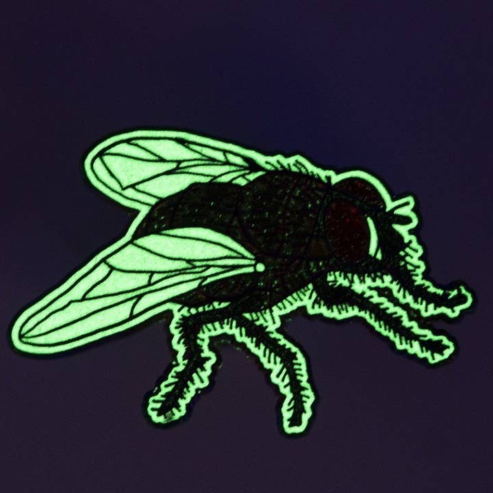 The Roving House - Wholesale Lapel Pin/Button - Rainbow Fly Enamel Pin