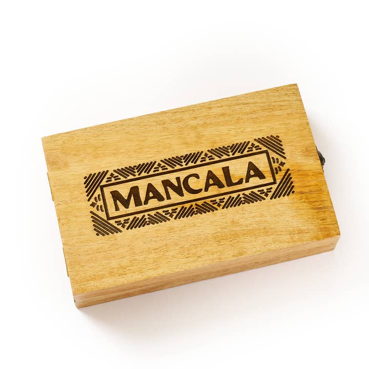Matr Boomie Fair Trade - Wholesale Board Game - Mancala Wooden Game Set - Hand Carved Mango Wood1