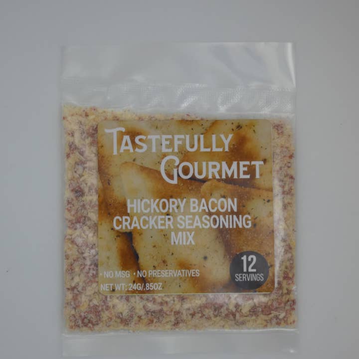 Hickory Bacon Cracker Seasoning Mix for wholesale by Tastefully Gourmet
