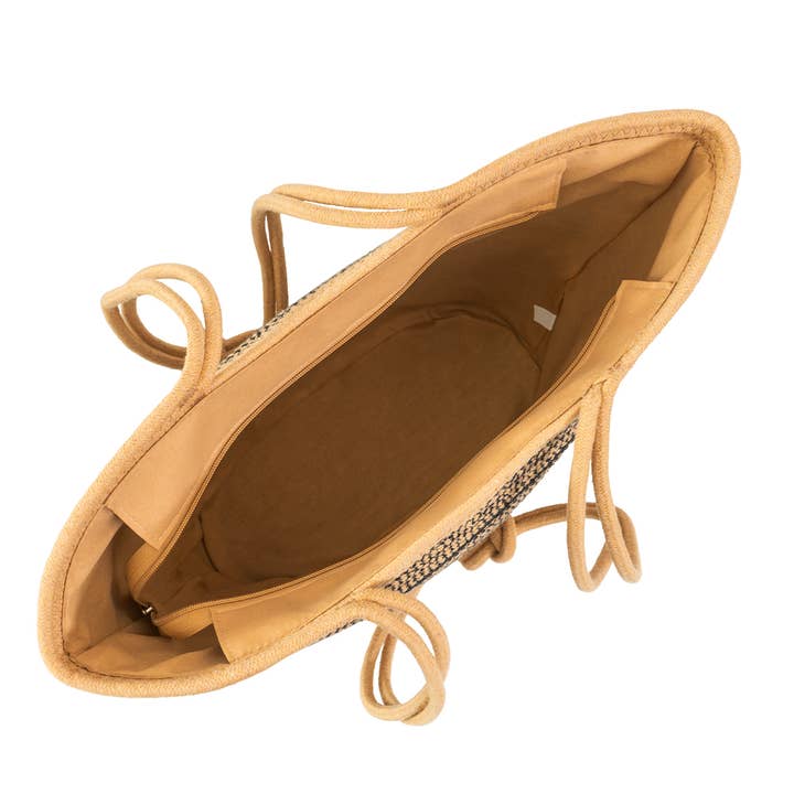 Magid – Großhandel Tragetasche – Damen – Magid Natürliche Baumwolle Geflochtene Knoten Schulter Geflochtene Tasche13