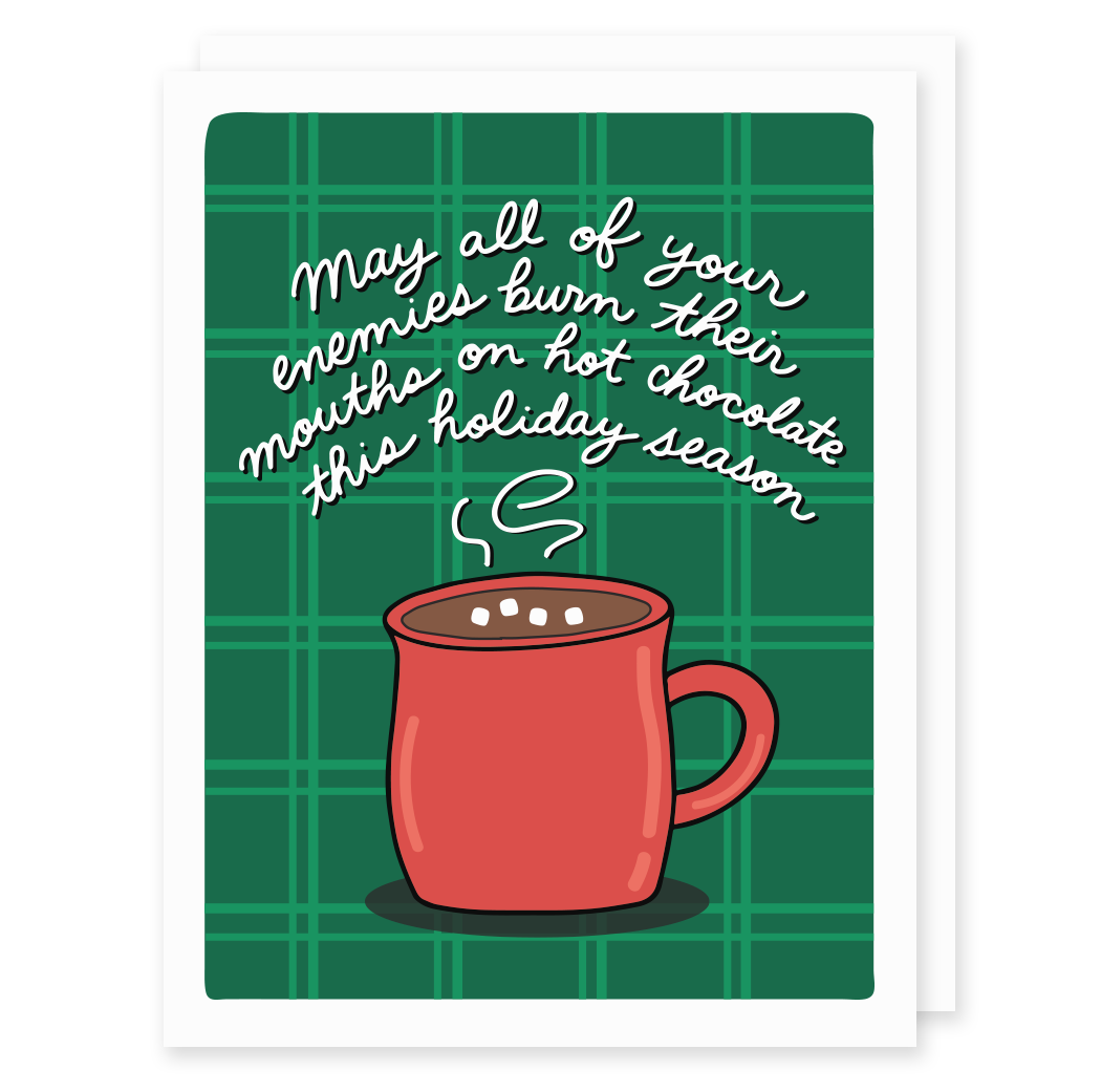 REMOVED BRAND - Wholesale Season's Greetings Card - Hot Chocolate0