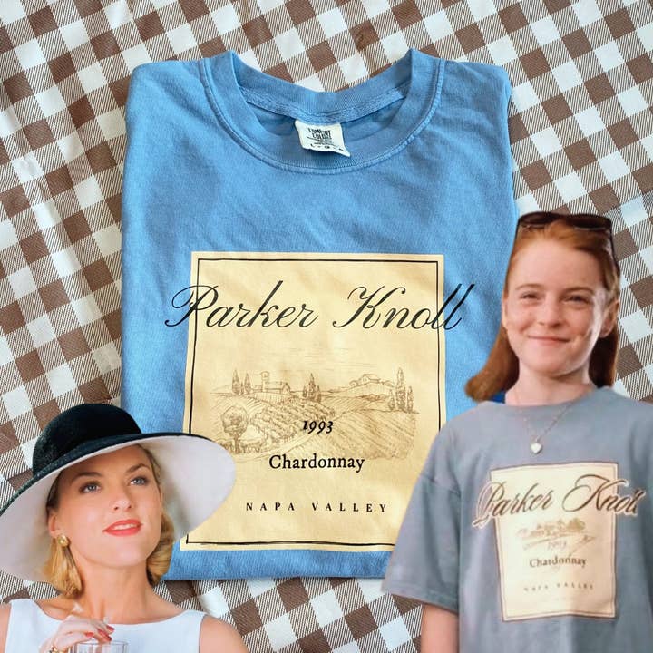 Camiseta Parker Knoll *Parent Trap* para venta al por mayor de Letters and Lucy