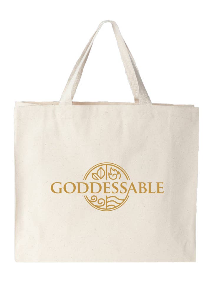 Goddessable Canvas Tote for wholesale by Goddessable