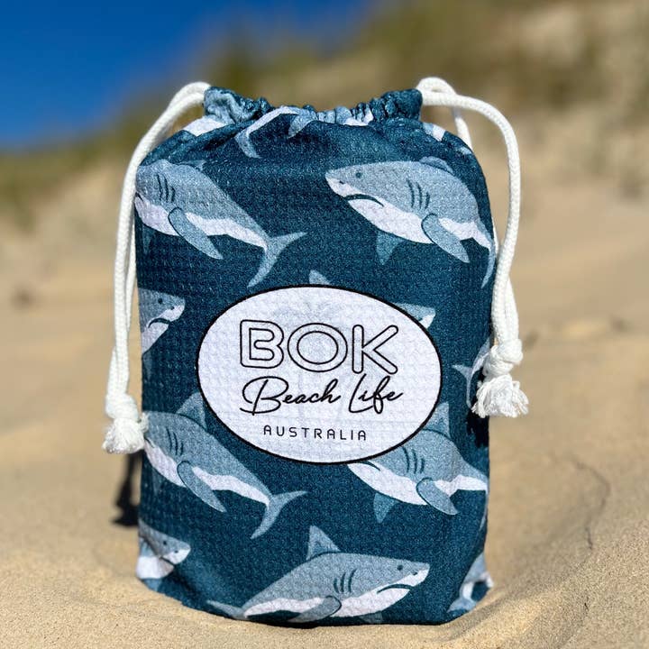 Bok Beach Life AUSTRALIA - Wholesale Beach towel - Below The Surface - Sand Free Towel3