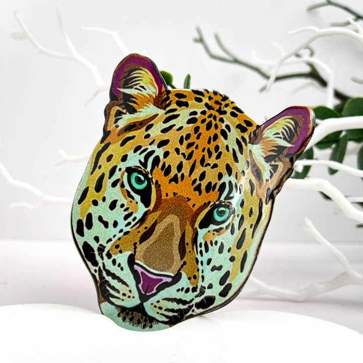 mildstyles - Vente Pince à cheveux – femme - Pince à cheveux à imprimé Fierce Tiger2