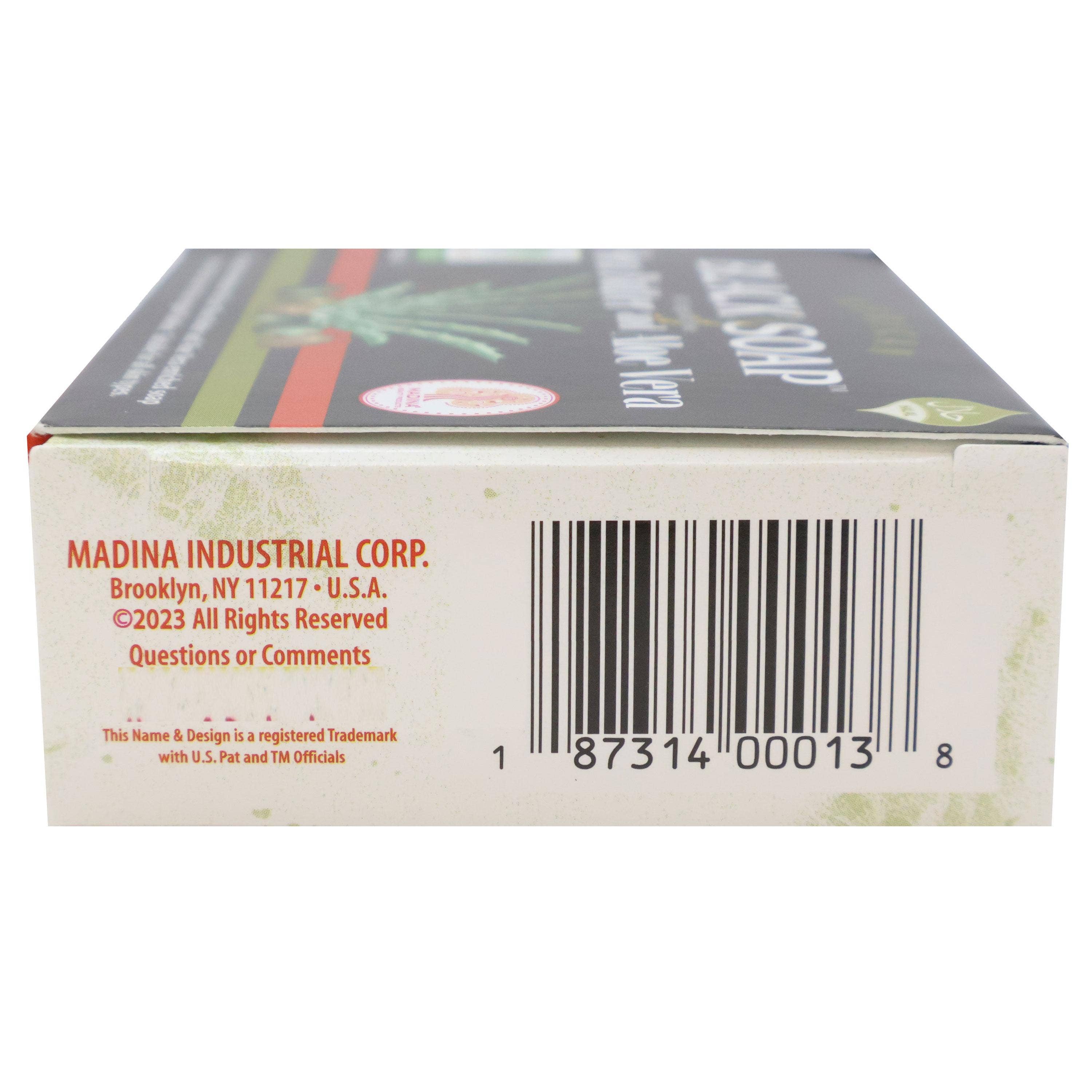 KT Supply - Wholesale Bar Soap - Madina African Shea Butter And Aloe Vera Soap 3.5 Oz.2