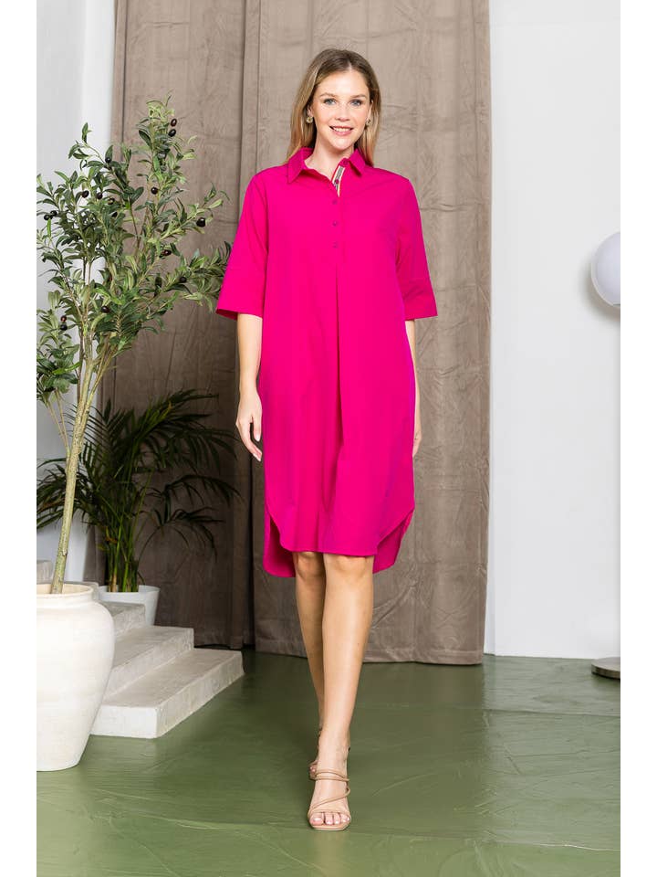 Joh Apparel - Wholesale Dress - Women's - Wendi Woven Tunic Dress29